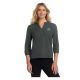 Mercer+Mettle Women's Stretch Crepe 3/4-Sleeve Blouse